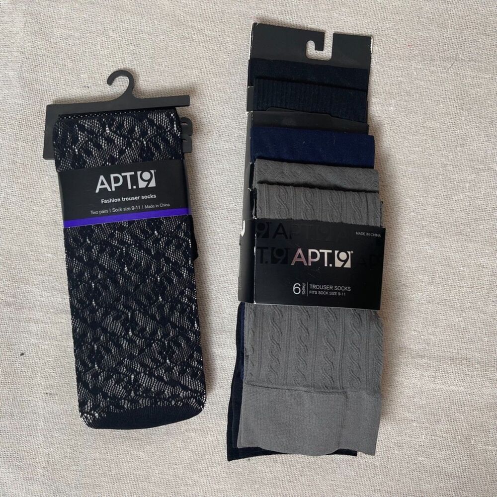 Apt. 9 Trouser Socks - 8 Pairs